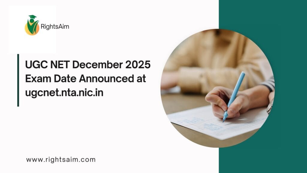 UGC NET December 2025 Exam Date