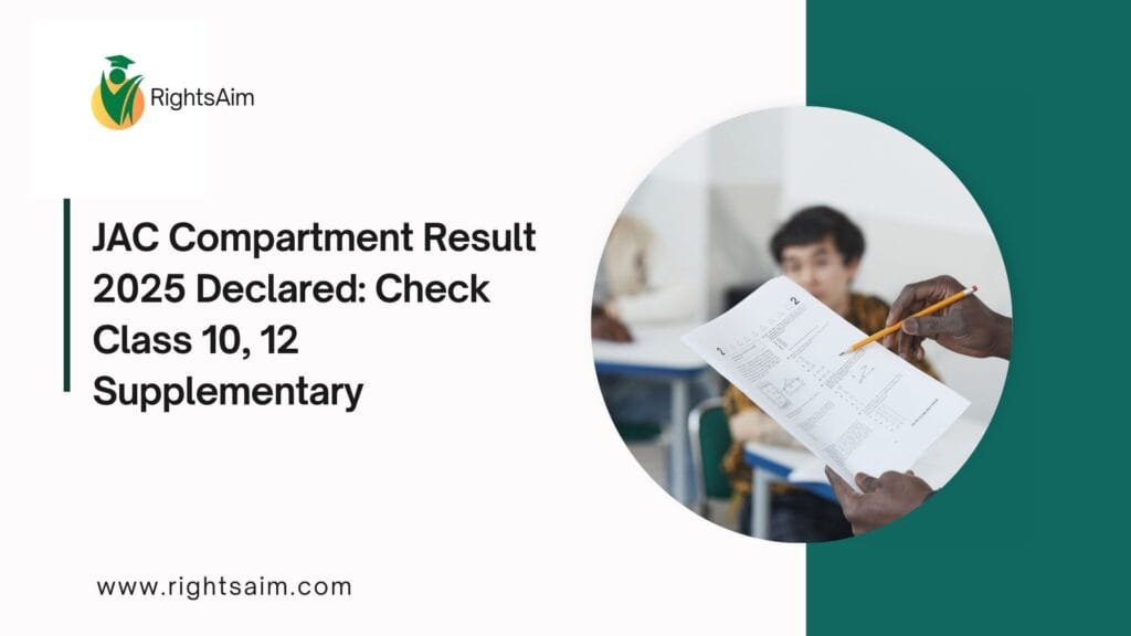 JAC Compartment Result 2025