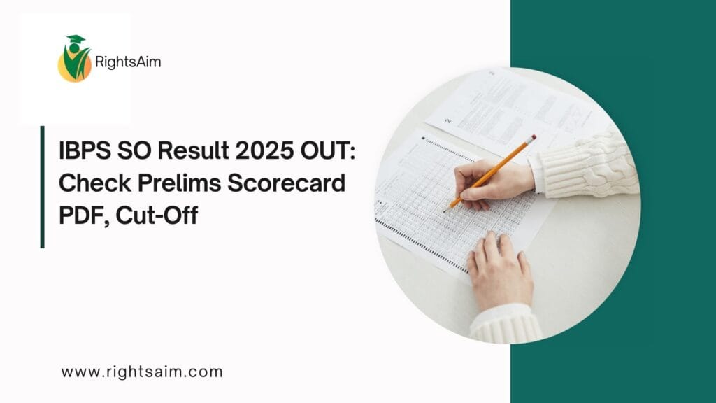 IBPS SO Result 2025 OUT