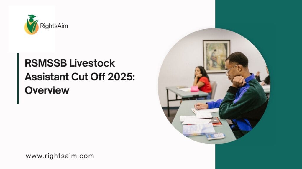 RSMSSB Livestock Assistant Cut Off 2025: Overview