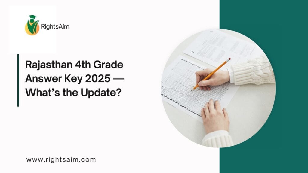 Rajasthan 4th Grade Answer Key 2025