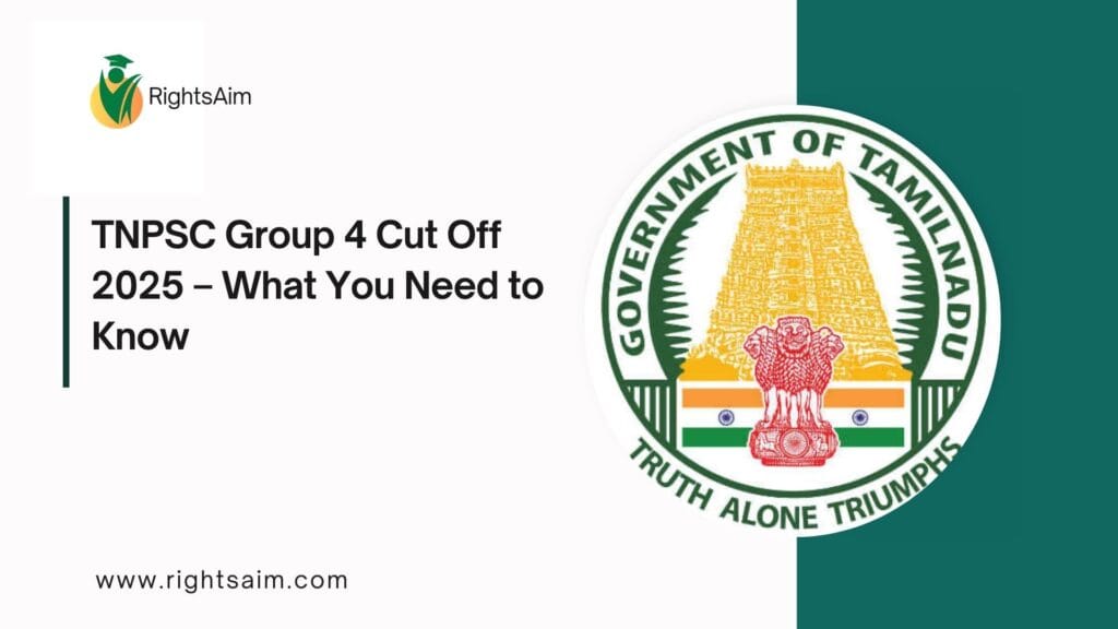 TNPSC Group 4 Cut Off 2025