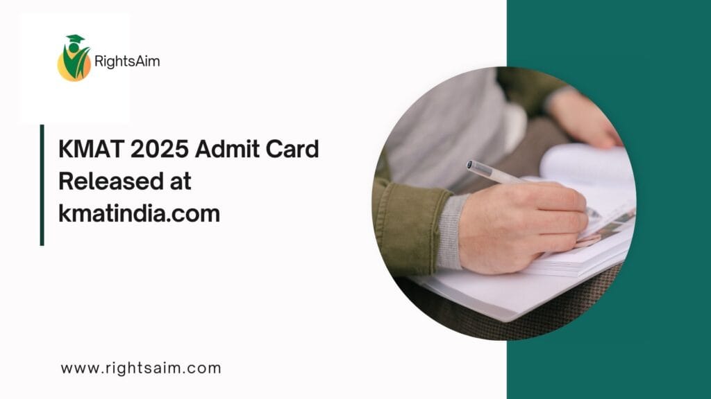 KMAT 2025 Admit Card