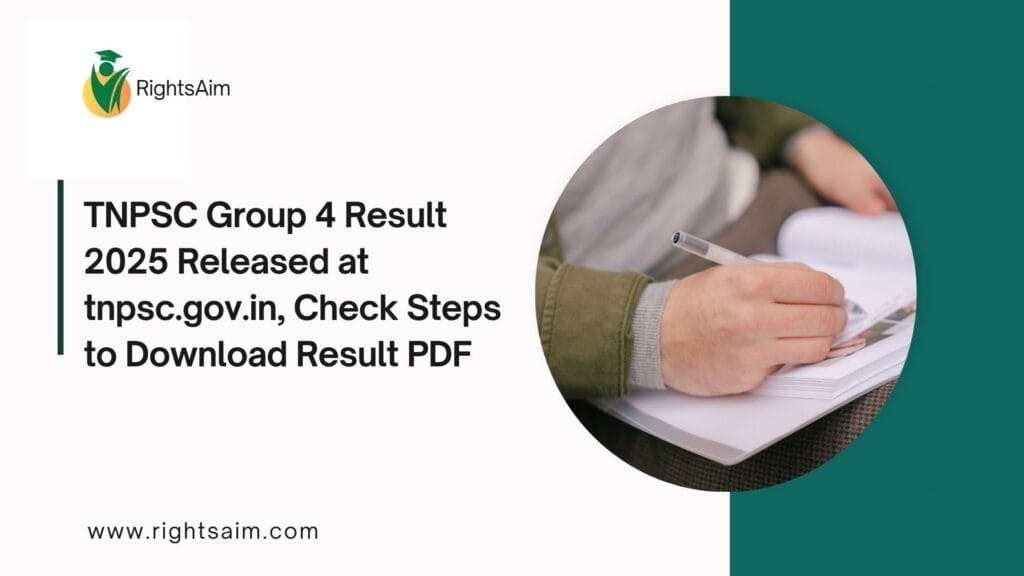 TNPSC Group 4 Result 2025