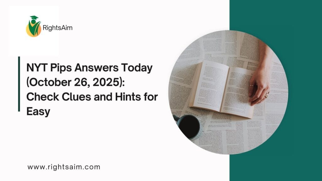 NYT Pips Answers Today