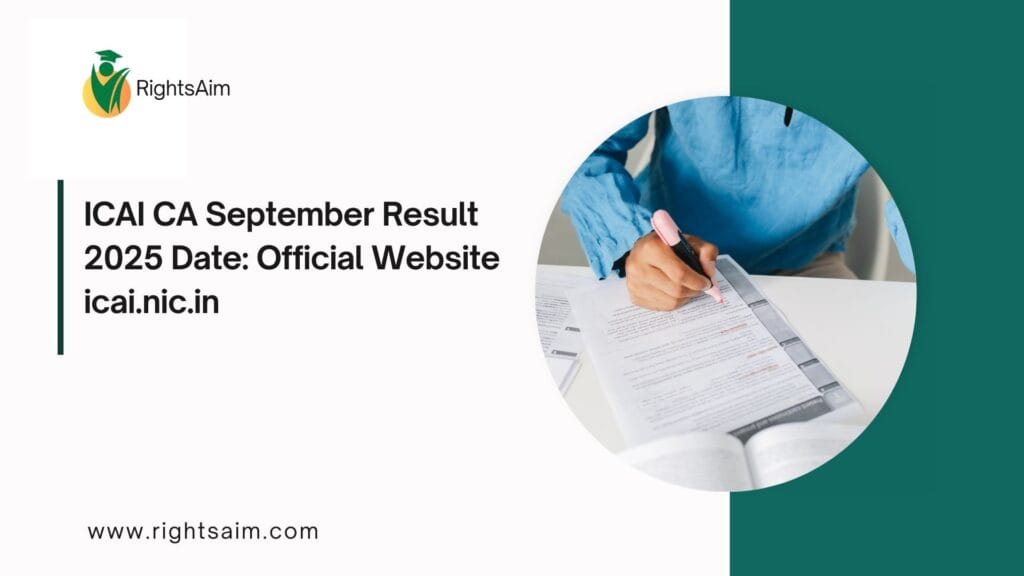 ICAI CA September Result 2025