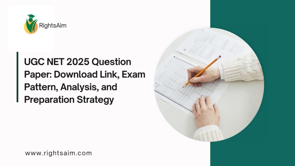 UGC NET 2025 Question Paper: Download Link