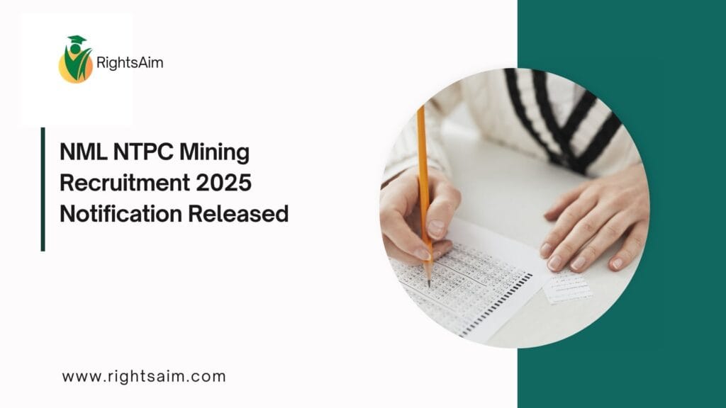 NML NTPC Mining Recruitment 2025