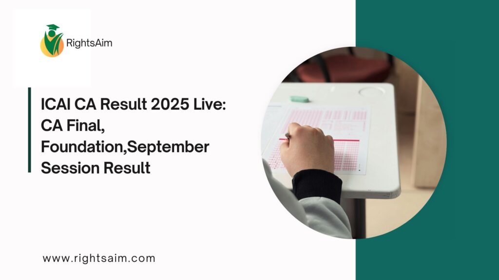 ICAI CA Result 2025