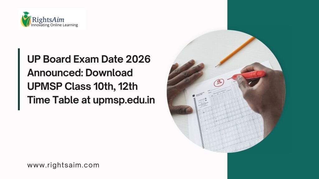 UP Board Exam Date 2026 Announced: Download