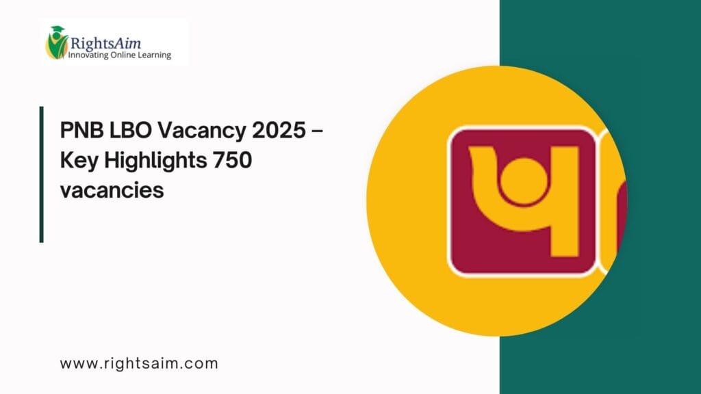 PNB LBO Vacancy 2025
