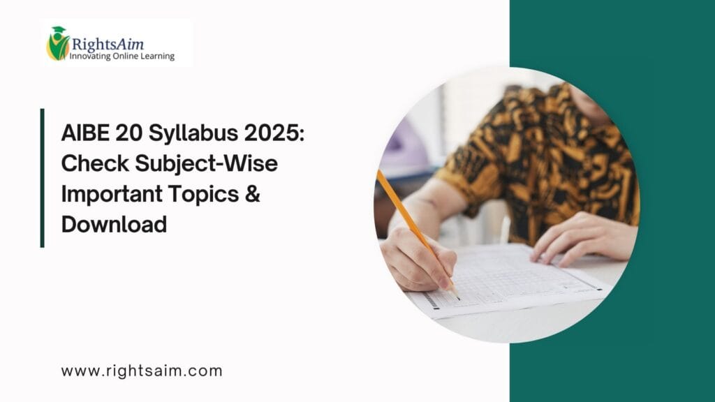 AIBE 20 Syllabus 2025