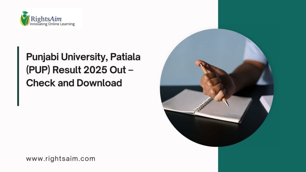 Punjabi University, Patiala (PUP) Result 2025 Out – Check and Download