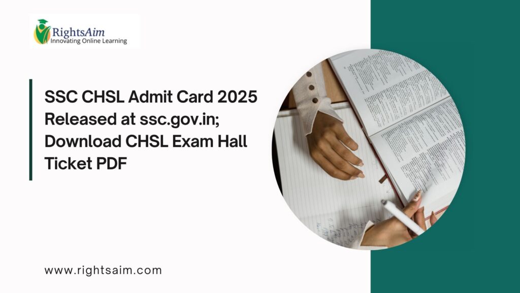 SSC CHSL Admit Card 2025
