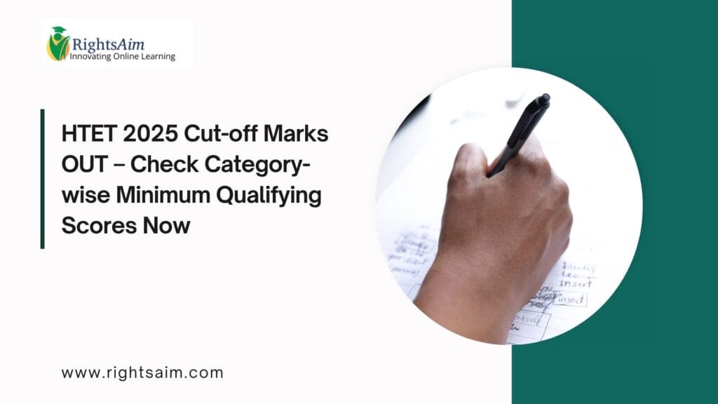 HTET 2025 Cut-off Marks