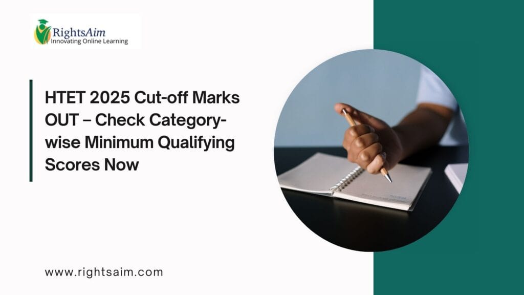 HTET 2025 Cut-off Marks