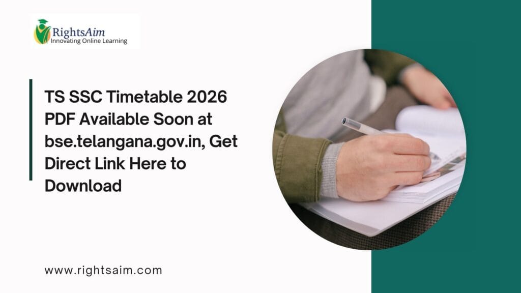 TS SSC Timetable 2026