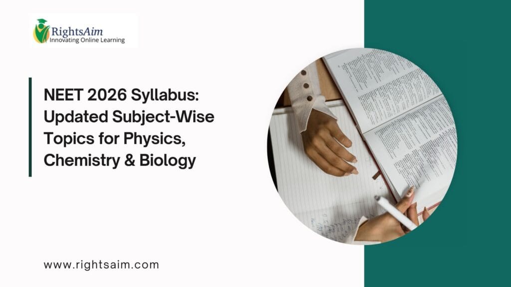 NEET 2026 Syllabus