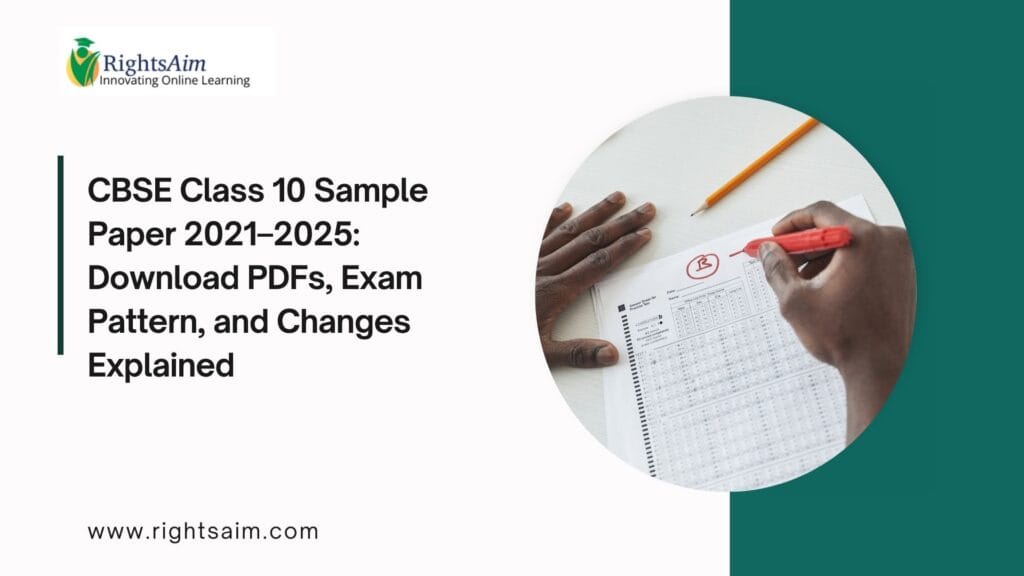CBSE Class 10 Sample Paper 2021–2025