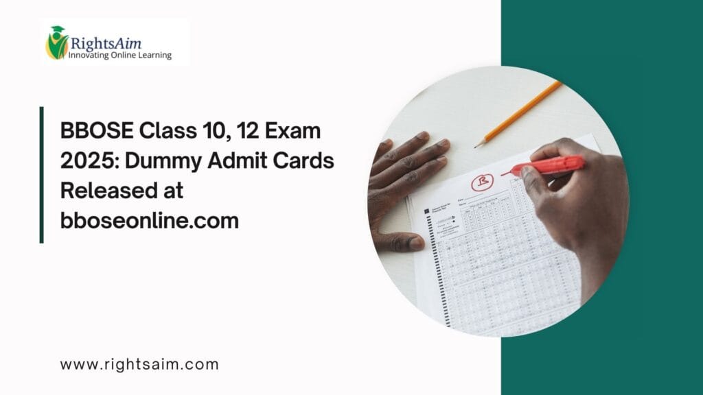 BBOSE Class 10, 12 Exam 2025