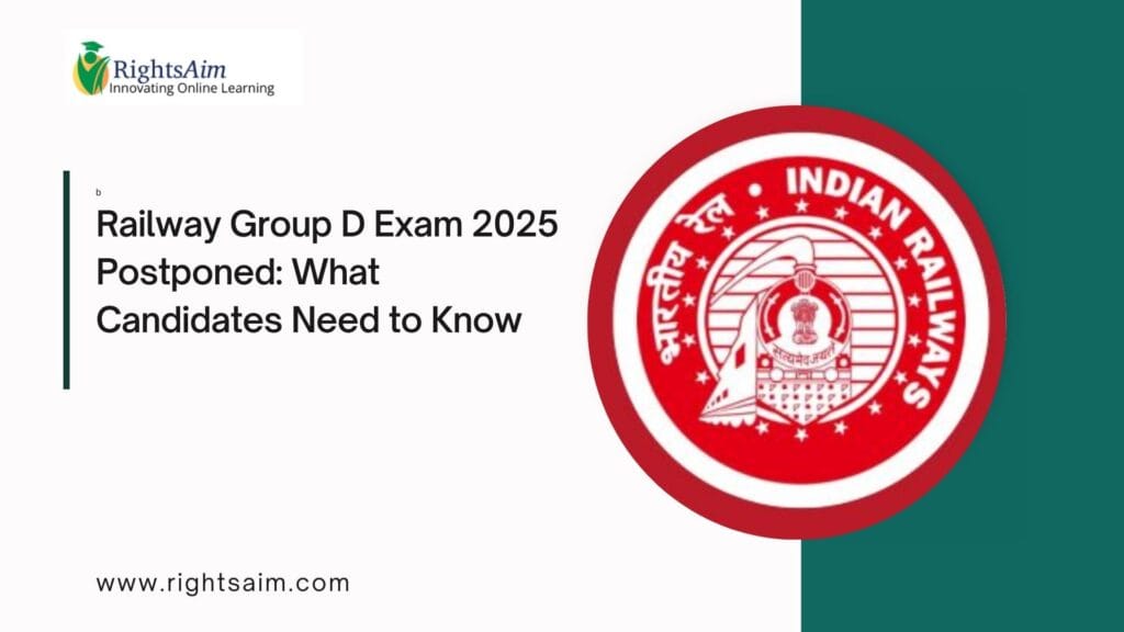 Railway Group D Exam 2025 Postponed: