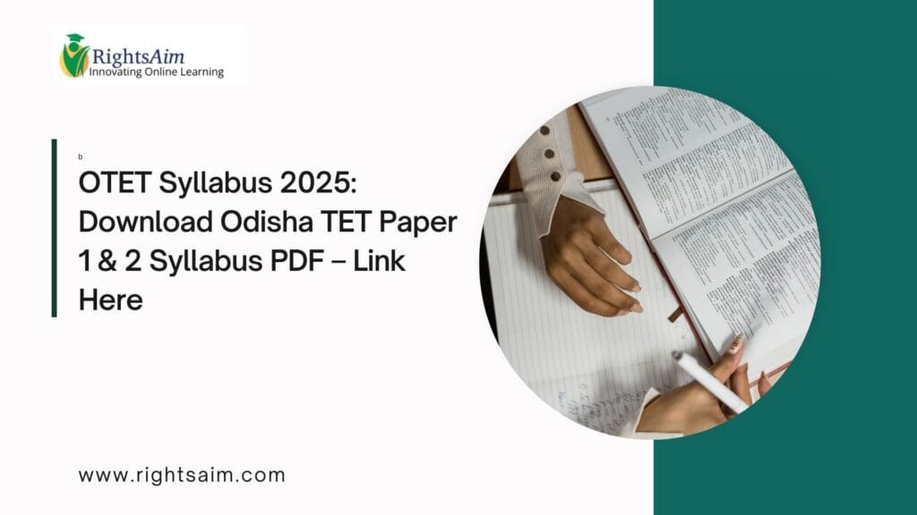 OTET Syllabus 2025
