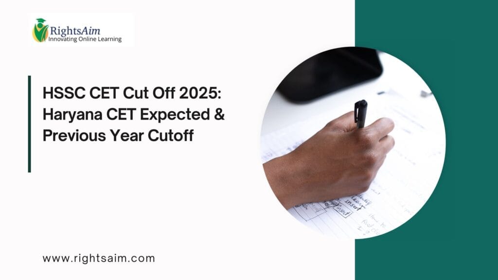 HSSC CET Cut Off 2025