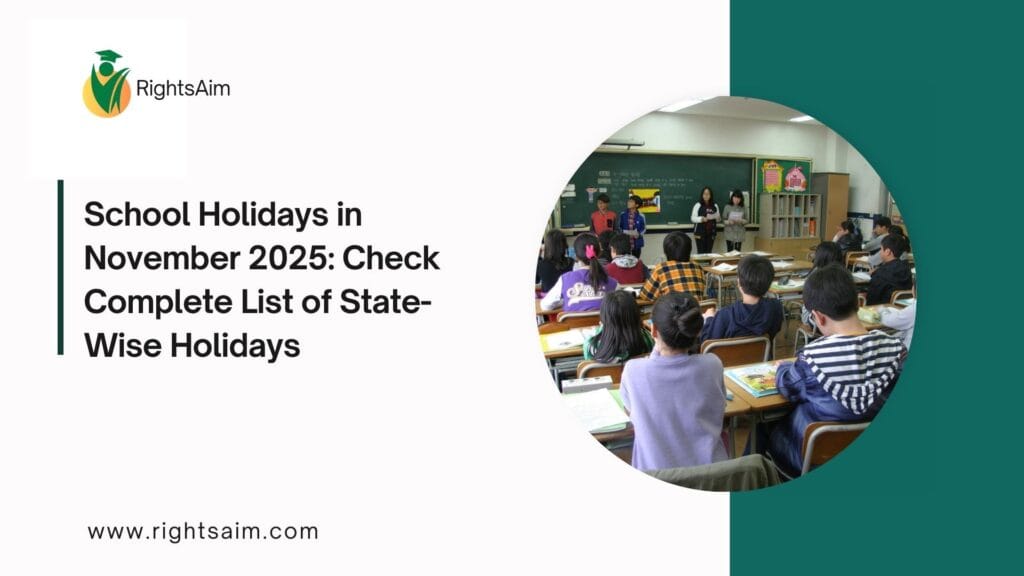 School Holidays in November 2025