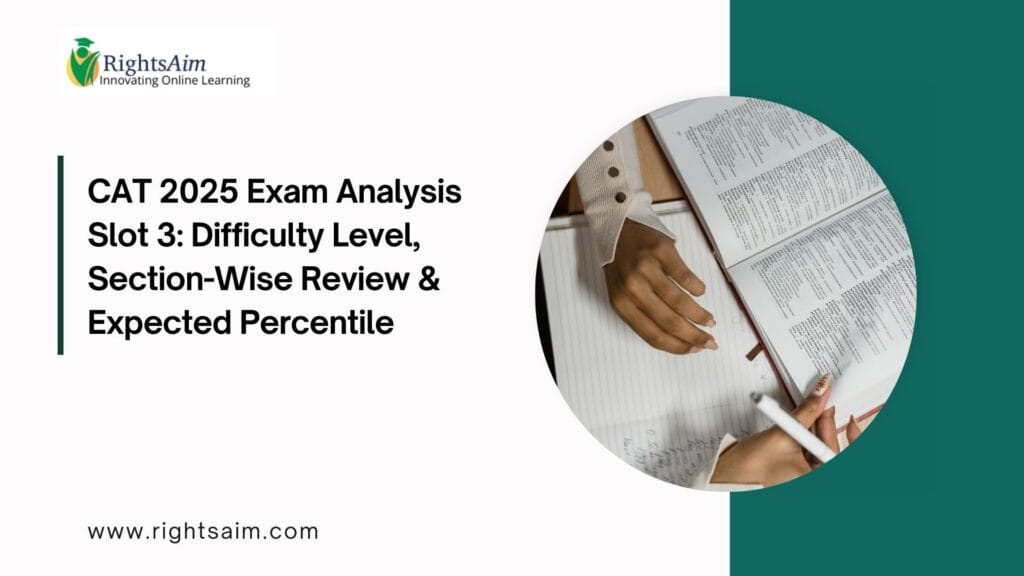 CAT 2025 Exam Analysis Slot 3