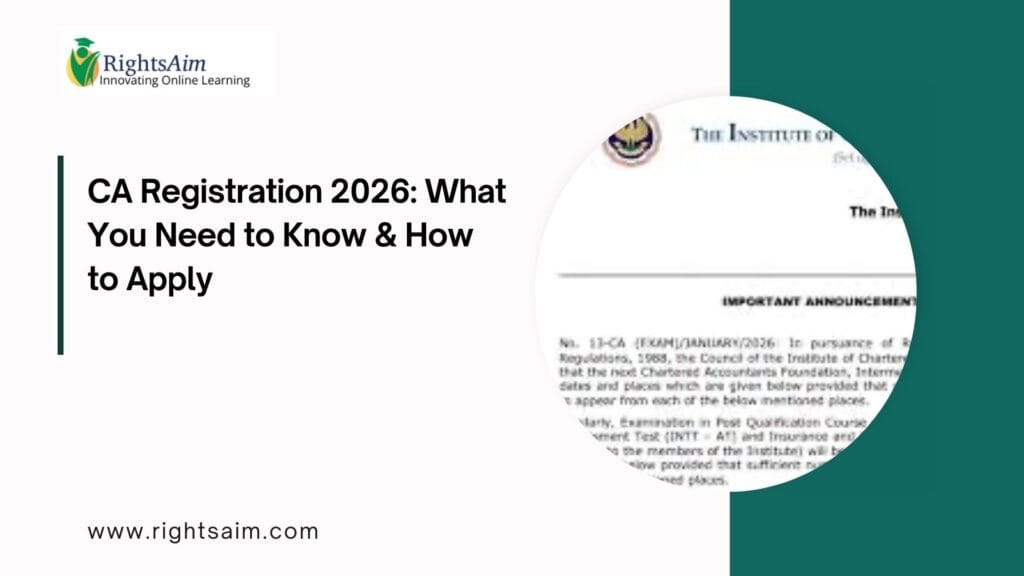 CA Registration 2026