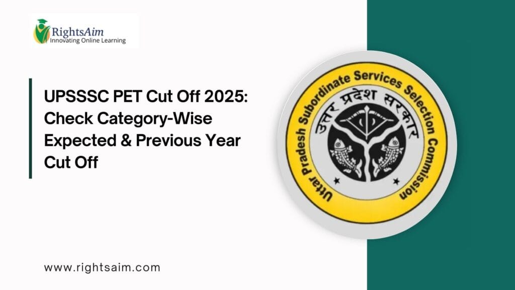 UPSSSC PET Cut Off 2025