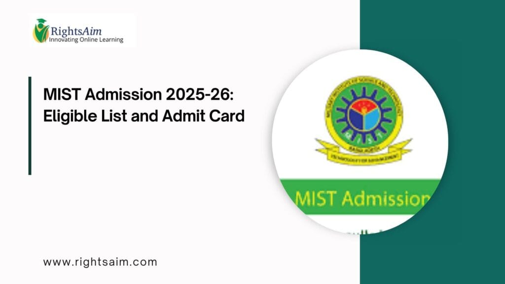 MIST Admission