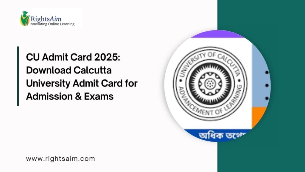 CU Admit Card