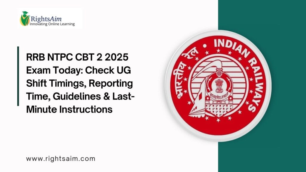 RRB NTPC CBT 2 2025 Exam
