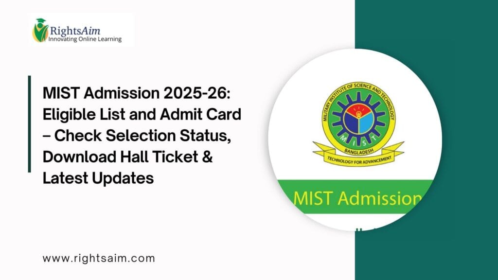 MIST Admission