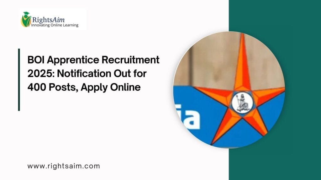 BOI Apprentice Recruitment 2025