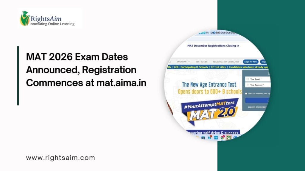 MAT 2026 Exam Dates