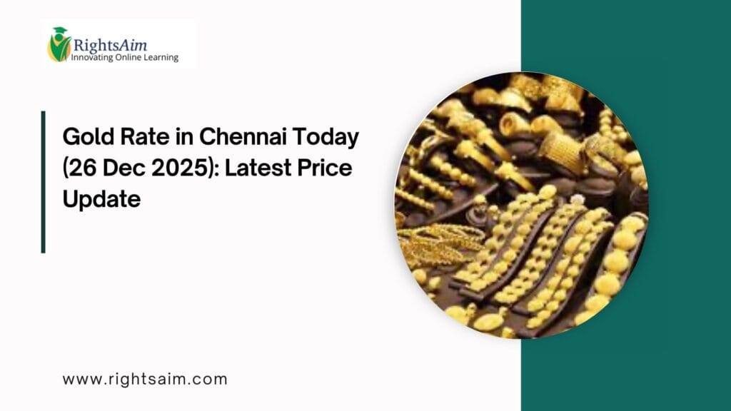 Gold Rate in Chennai Today