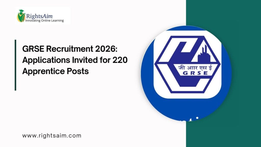 GRSE Recruitment 2026