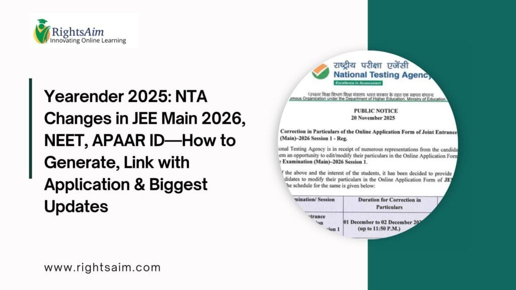 Yearender 2025: NTA Changes in JEE Main 2026