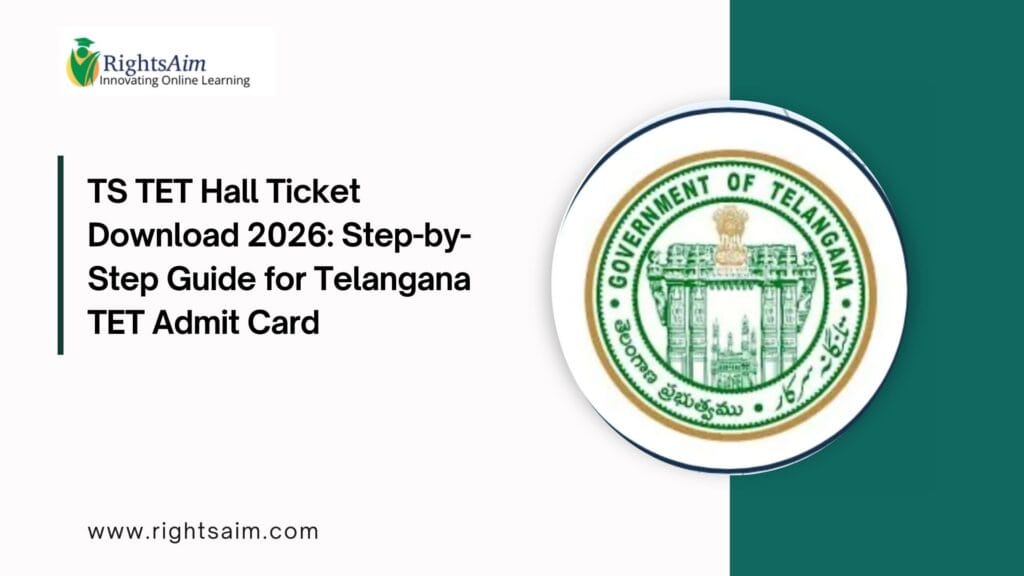 TS TET Hall Ticket Download 2026