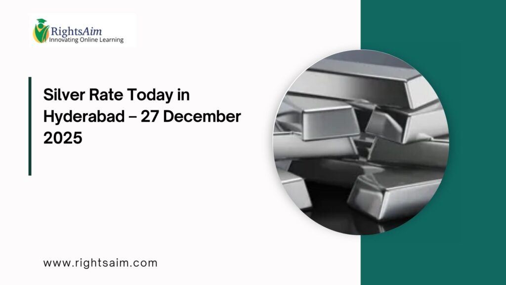 Silver Rate Today in Hyderabad