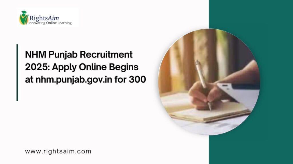 NHM Punjab Recruitment 2025