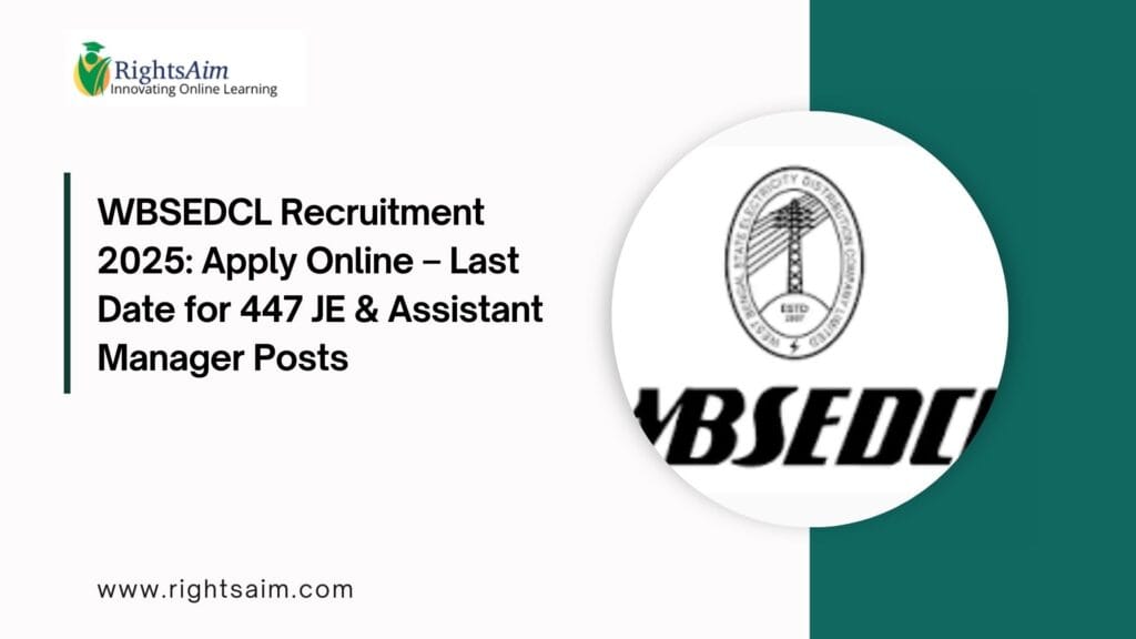 WBSEDCL Recruitment 2025