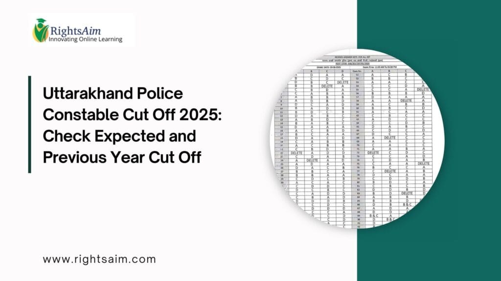 Uttarakhand Police Constable Cut Off 2025