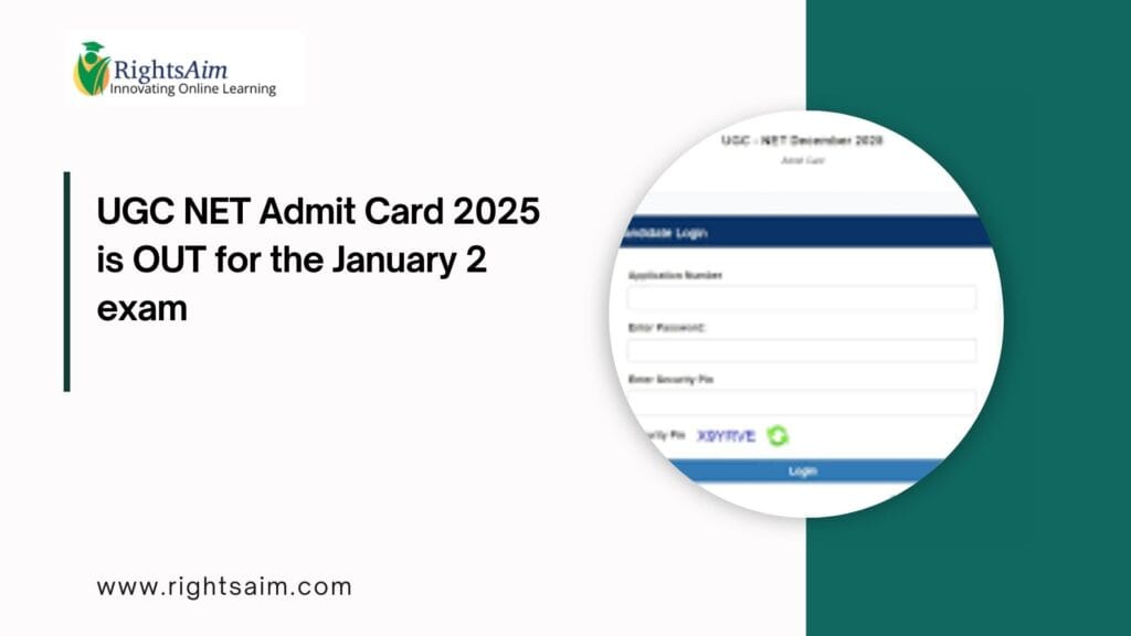 UGC NET Admit Card 2025