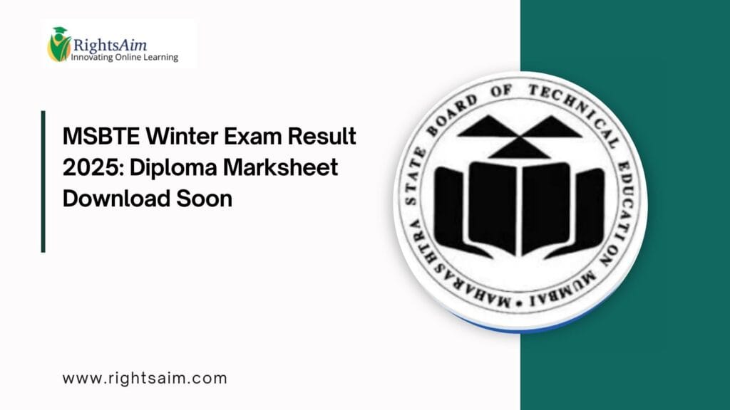 MSBTE Winter Exam Result 2025