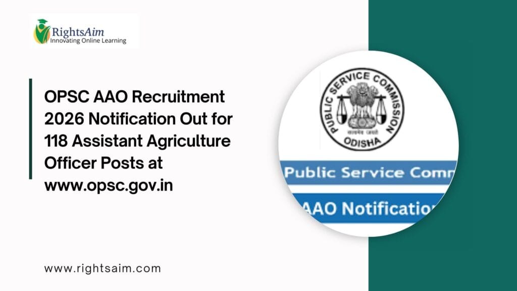 OPSC AAO Recruitment 2026