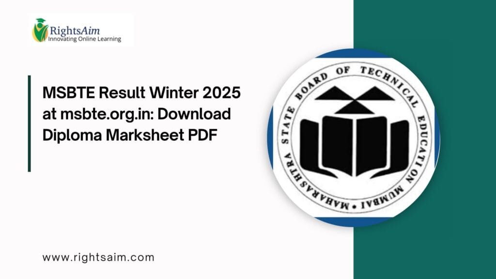 MSBTE Result Winter 2025
