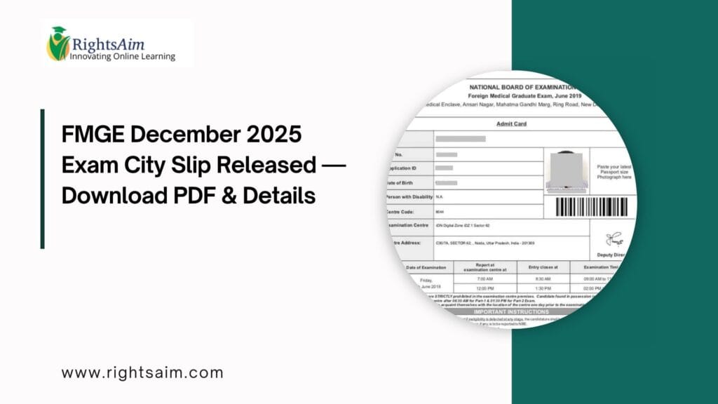 FMGE December 2025 Exam